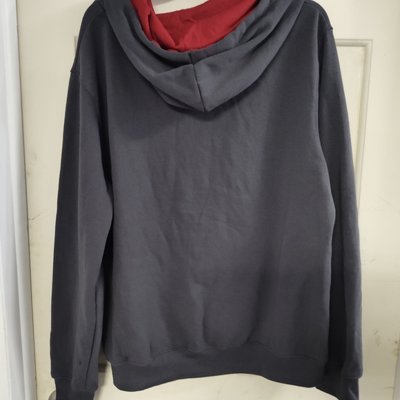 Colosseum Alabama Charcoal and Crimson Hoodie - Picture 2 of 5